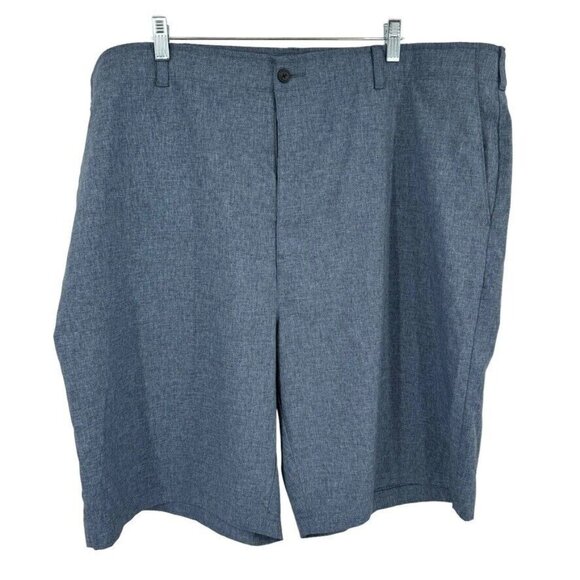 Ben Hogan light blue Golf Shorts Flat Front Men's Size 46 Polyester stretch - Picture 1 of 7